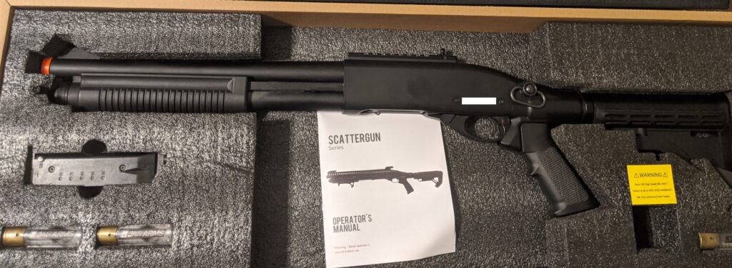 pic of G&G scattergun 2.0 in box