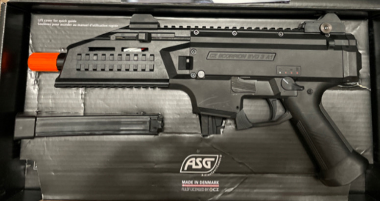 ASG Scorpion Evo 3 A1 AEG in box