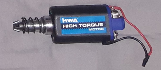 picture of kwa t6 pdw motor disassembled from gun