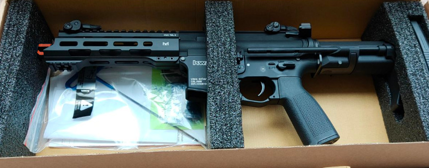 picture of kwa ronin t6 being unboxed