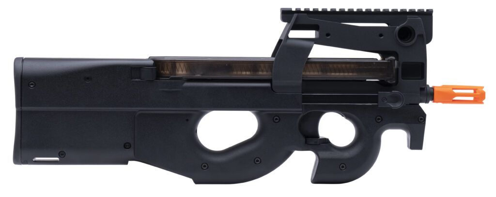 picture of right hand side of krytac p90 showing lack of any markings