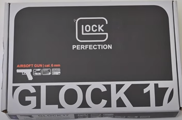 UMAREX GLOCK 17 Co2 Version / Elite Force Officially Licensed Airsoft Glock  17 / Unboxing Review VFC 