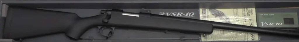 picture of tokyo marui vsr 10 sniper rifle unboxed