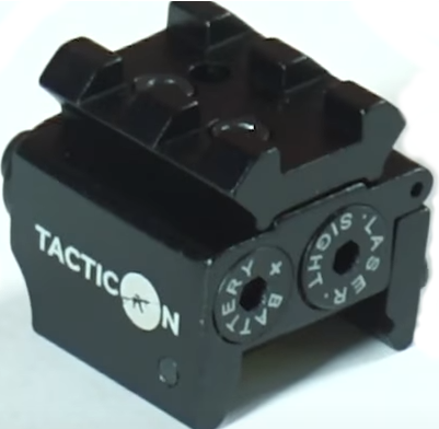 unboxed picture of the tacticon compact laser sight