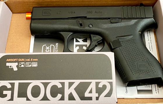 picture of unboxed elite force glock 42