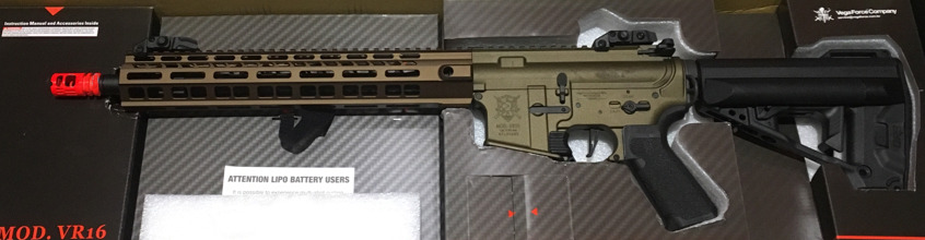 picture of VFC Saber Carbine unboxed