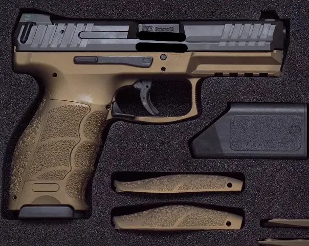 picture of actual h&k vp9 for comparison to airsoft model
