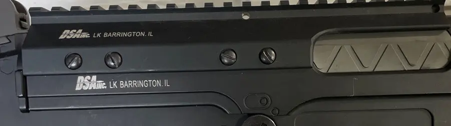 picture of trademarks on classic army fal airsoft gun