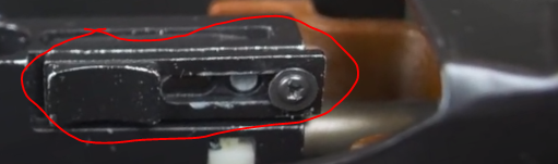 close up picture of agm airsoft mg42 hop up unit