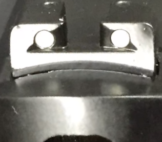 close up picture of sig sauer p226 mk25 iron sights