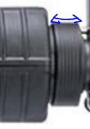 picture of slip ring found on xm177 rifles showing straight rather than conical design